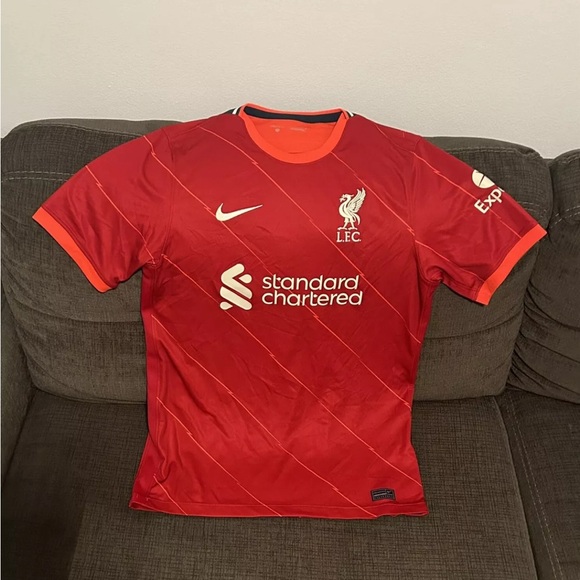 Nike Other - Nike Authentic Liverpool FC 2021 Soccer DB2560-688 Jersey Men’s Sz: Medium